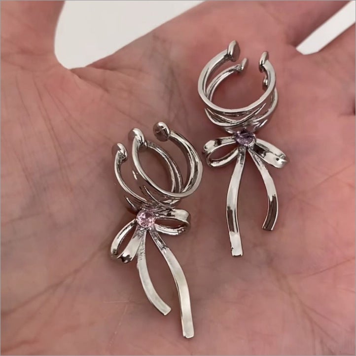 Value-For-Sale Snake-Shaped Ear Bone Clip Without Ear Hole High-End Feeling Temperament Net Red Earrings Niche Earrings - Image 5